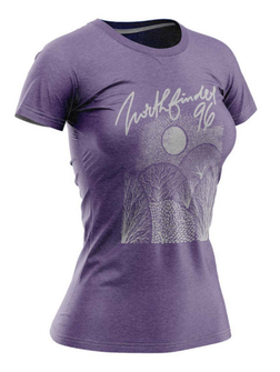 Northfinder dámske aktívne tričko JAYLEEN, fialové