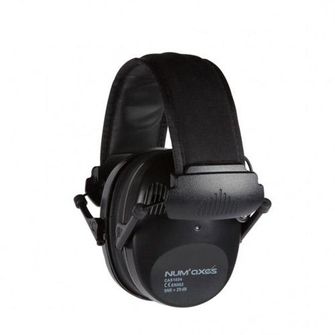 NUM´AXES electronic chrániče sluchu CAS1034, čierne