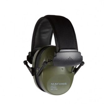 NUM´AXES electronic chrániče sluchu CAS1034, khaki
