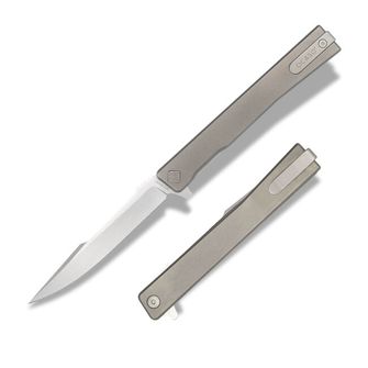 OCASO Zatvárací nôž Solstice Titanium + Satin / Harpoon