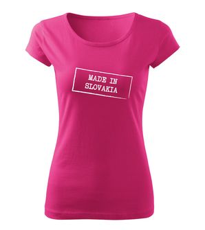 DRAGOWA dámske tričko made in slovakia, ružová 150g/m2