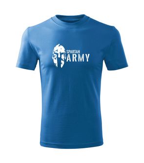 DRAGOWA Detské krátke tričko Spartan army, modrá