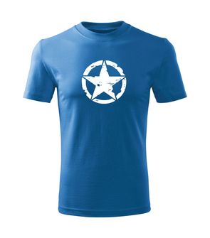 DRAGOWA Detské krátke tričko Star, modrá
