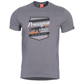 Pentagon A.C.R. tričko, sivé