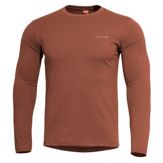 Pentagon Ageron 2.0 tričko s dlhým rukávom, maroon red