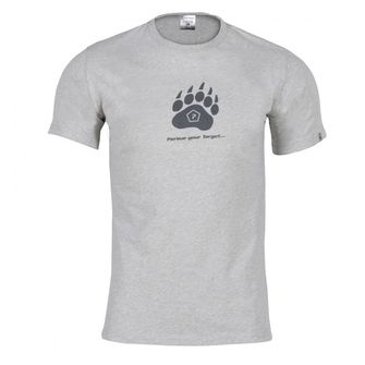 Pentagon Bear tričko, bledo-sivé