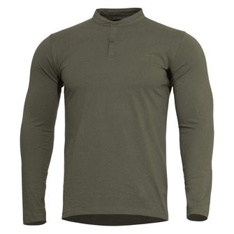 Pentagon Romeo Henley 2.0 tričko s dlhým rukávom, olivové