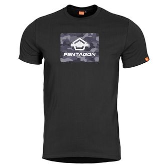 Pentagon Spot Camo tričko, čierne