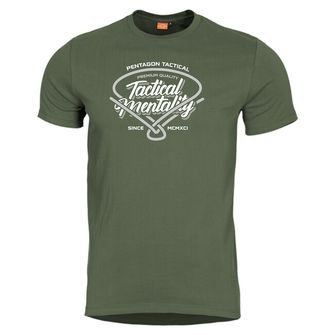 Pentagon Tactical Mentality, tričko, olivové