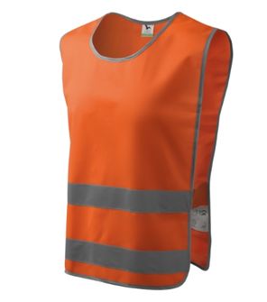 Rimeck Classic Safety Vest reflexno bezpečnostná vesta, fluorescenčná oranžová