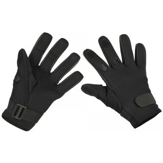 MFH neoprénové rukavice Mesh, čierna