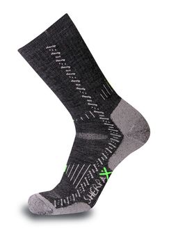 SherpaX /ApasoX Elbrus Long ponožky hrubé šedé
