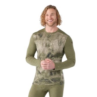 Smartwool Funkčné tričko s dlhým rukávom M MERINO 250 BASELAYER CREW BOXED, winter moss forest