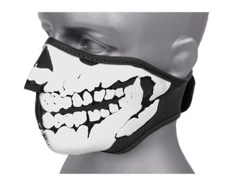 TM neoprénová maska 3D lebka - čierna