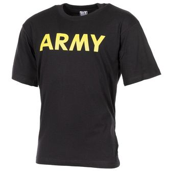 MFH Tričko Army s krátkym rukávom, čierna