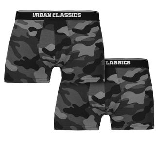 Urban Classics pánske boxerky 2-pack, darkcamo