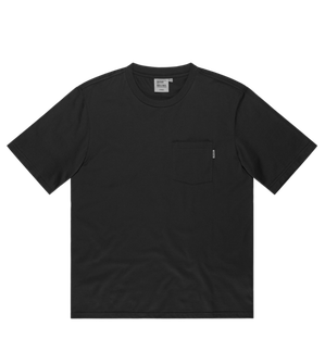 Vintage Industries Gray pocket tričko, čierna