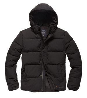 Vintage Industries Lewiston jacket zimná bunda, čierna