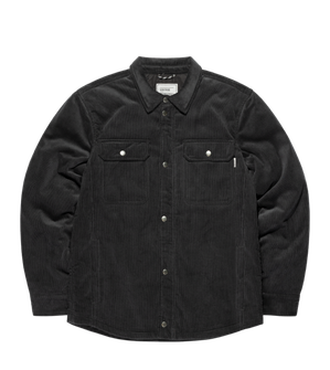 Vintage Industries Steven košeľová bunda, čierna