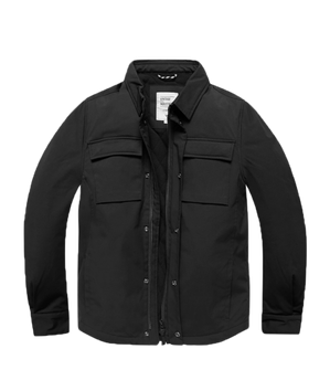 Vintage Industries Wyatt košeľová bunda, čierna