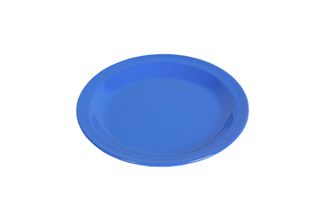 Waca Melamínový tanier plochý 23,5 cm priemer modrý