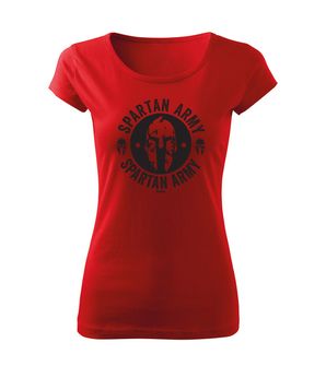 DRAGOWA dámske krátke tričko Archelaos, červená 150g/m2