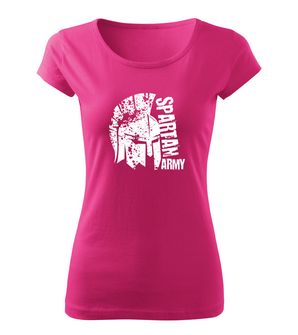 DRAGOWA dámske krátke tričko León, ružová 150g/m2