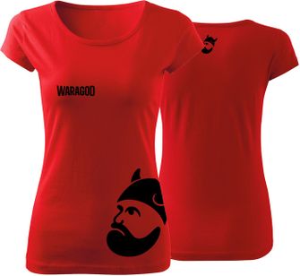 WARAGOD dámske tričko BIGMERCH, červená 150g/m2