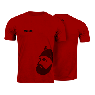 Waragod krátke tričko BigMERCH, červená 160g/m2