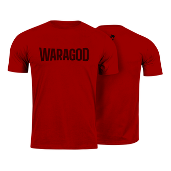 Waragod krátke tričko FastMERCH, červená 160g/m2