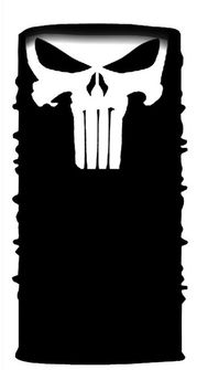 WARAGOD Värme multifunkčná šatka Punisher Skull