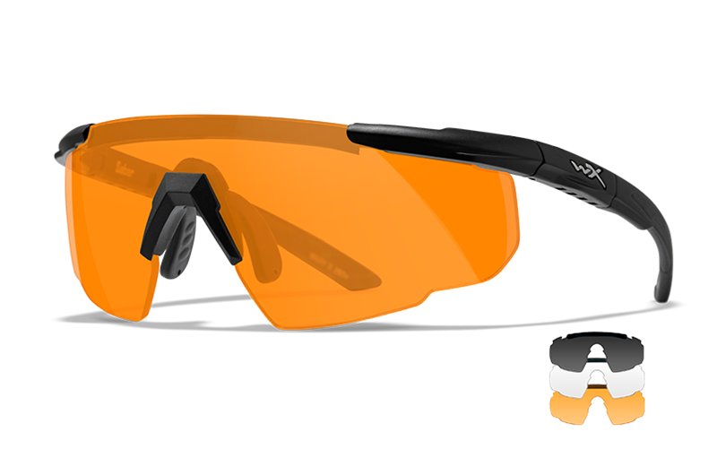 E-shop WILEY X SABER ADVANCE ochranné okuliare s vymeniteľnými sklami, čierne